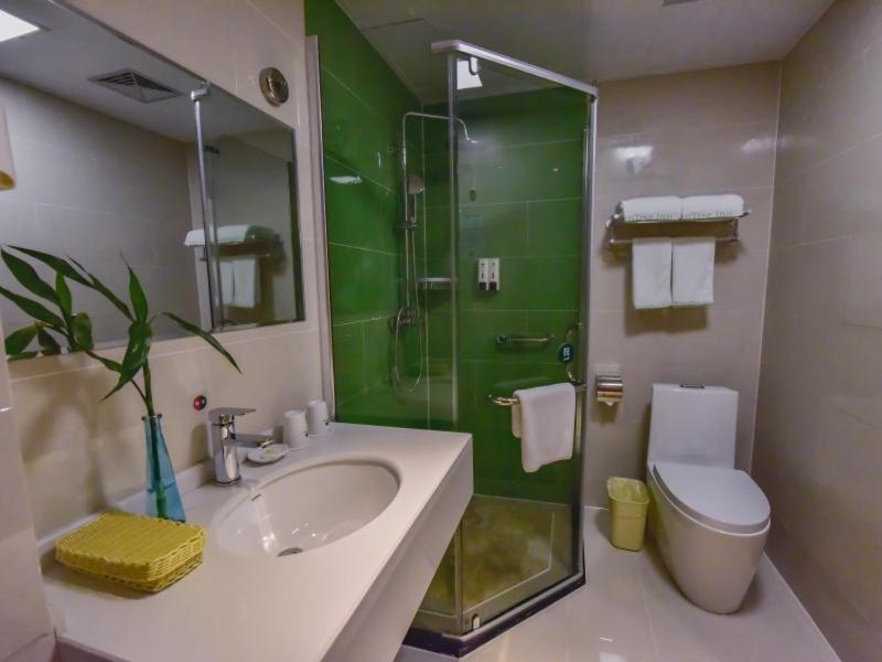 Greentree Inn Huanggang Qichun County Ouyada Square Express Hotel מראה חיצוני תמונה