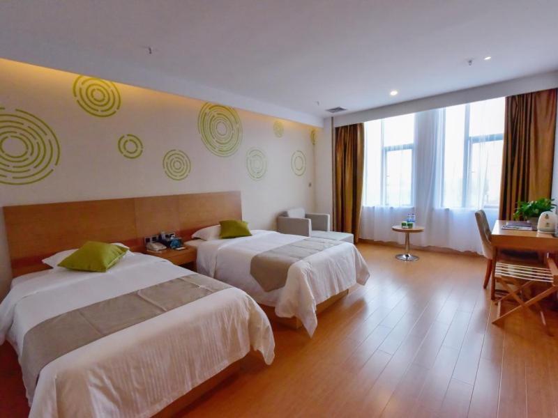Greentree Inn Huanggang Qichun County Ouyada Square Express Hotel מראה חיצוני תמונה