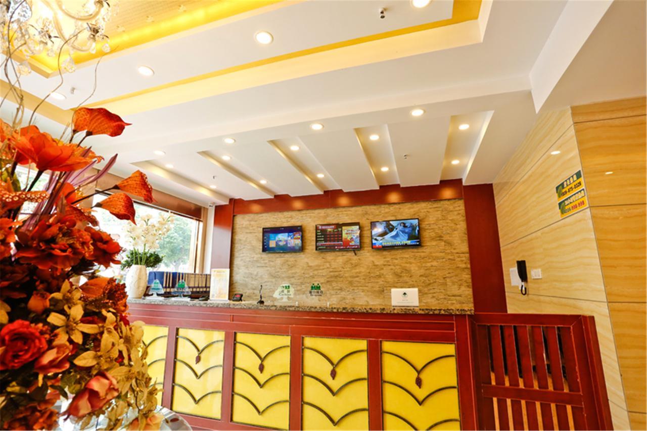 Greentree Inn Huanggang Qichun County Ouyada Square Express Hotel מראה חיצוני תמונה